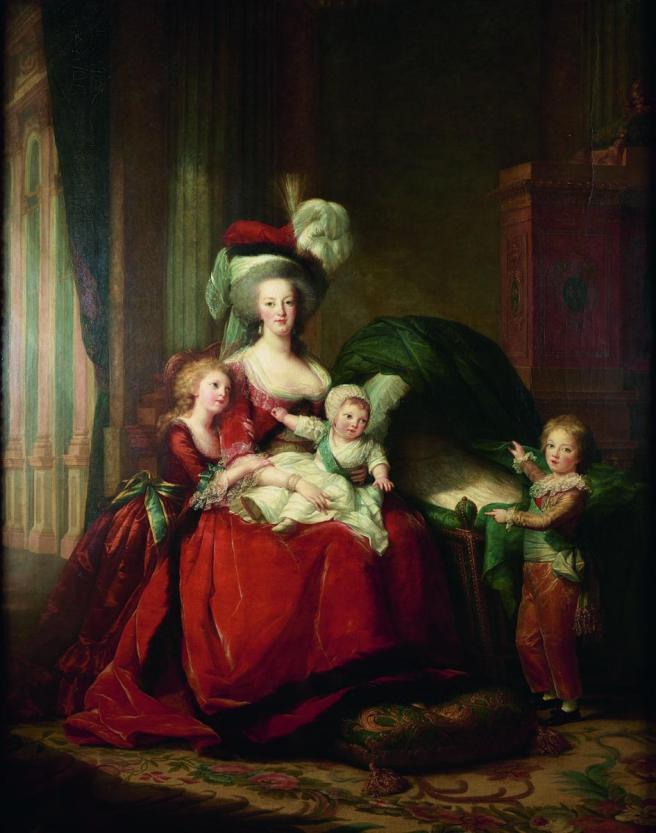 Marie Antoinette et ses enfants Grand Palais