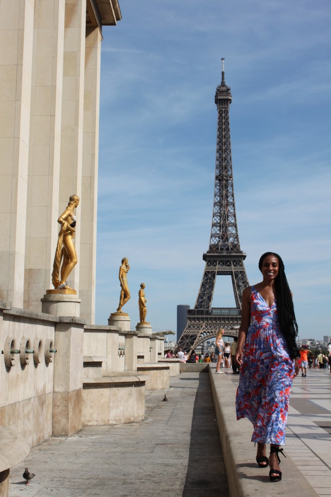 Jewel K. Goode in Paris, France