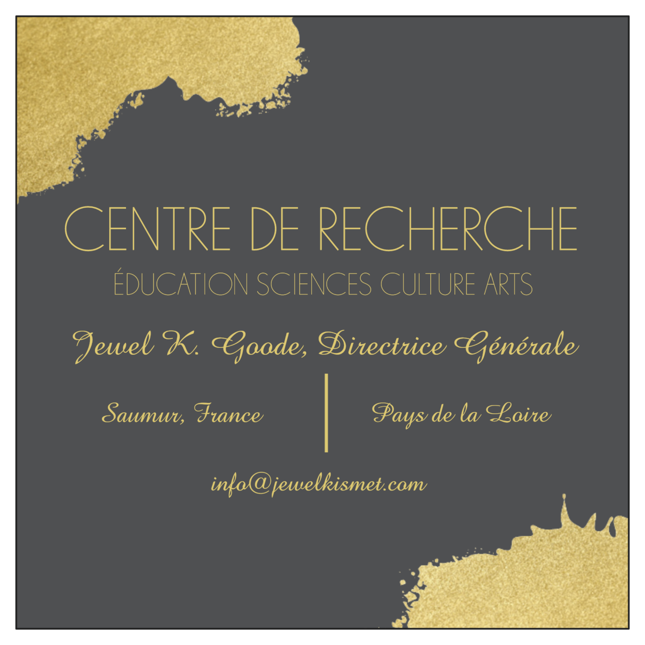 Jewel K. Goode Research Center in Saumur, France